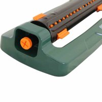 SIENA GARDEN Vario Viereckregner 3500 Metall mehrfach verstellbar orange/grün