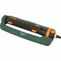 SIENA GARDEN Vario Viereckregner 3500 Metall mehrfach verstellbar orange/grün