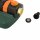 SIENA GARDEN Vario Viereckregner 3500 Metall mehrfach verstellbar orange/grün