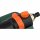 SIENA GARDEN Vario Viereckregner 3500 Metall mehrfach verstellbar orange/grün