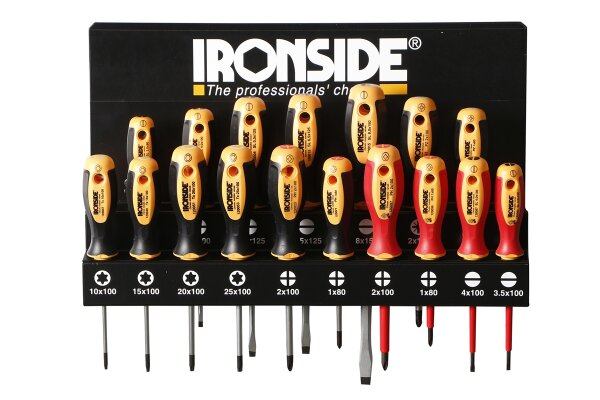 IRONSIDE Schraubendreher Set 17tlg