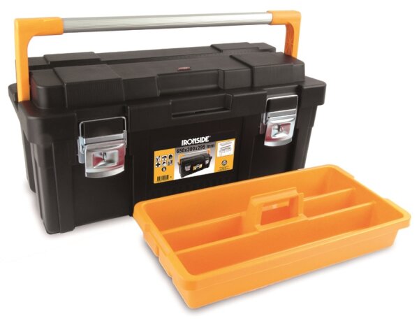 IRONSIDE Werkzeugkasten Pro plus 650 x 300 x 295 mm