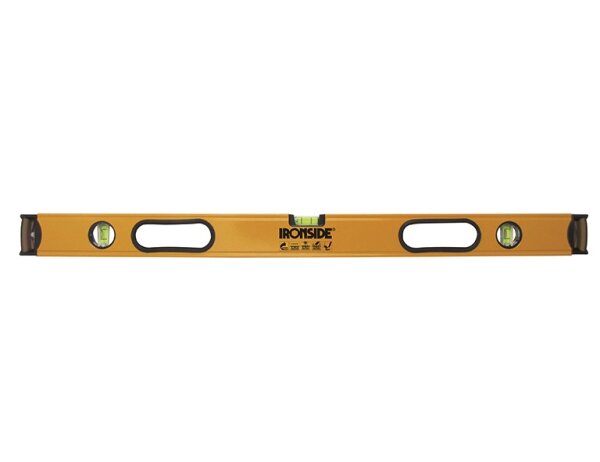 IRONSIDE Alu-Wasserwaage 80 cm Dual View mit 3 Libellen