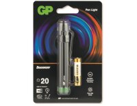 GP Cliptaschenlampe 20 lm 25m,IPX4 inkl.Batterie