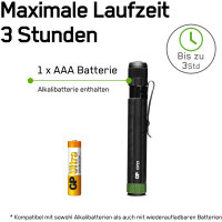 GP Cliptaschenlampe 20 lm 25m,IPX4 inkl.Batterie