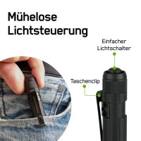 GP Cliptaschenlampe 20 lm 25m,IPX4 inkl.Batterie