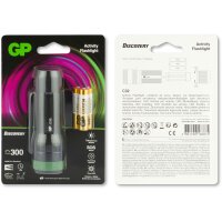GP Taschenlampe 300 lm 100m,IPX4,inkl. Batterie