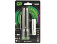 GP Akku-Taschenlampe 650 lm 135m,IPX7,inkl.Akku