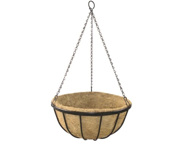 SIENA GARDEN Hängeampel Wrought mit Kokoseinlage, 35 cm