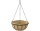 SIENA GARDEN Hängeampel Wrought mit Kokoseinlage, 35 cm