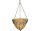 SIENA GARDEN Hängeampel Cone Design mit Kokoseinlage, 35 cm