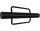 SIENA GARDEN Pfahlramme Metall 65 mm schwarz