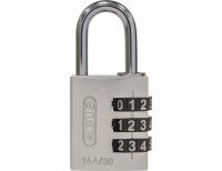 ABUS Zahlenschloss 144/30 silb Lock-Tag
