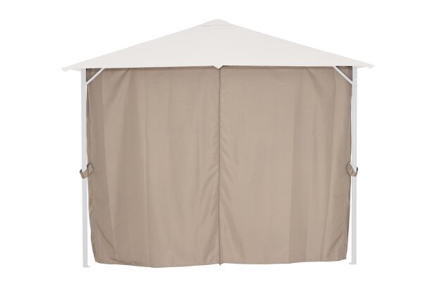 SIENA GARDEN Set Seitent. Phoenix Pav. 180g/m² Polyester, taupe