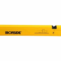 IRONSIDE Elektriker Wasserwaage 130cm, 2 Libellen, Alu