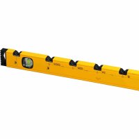 IRONSIDE Elektriker Wasserwaage 130cm, 2 Libellen, Alu