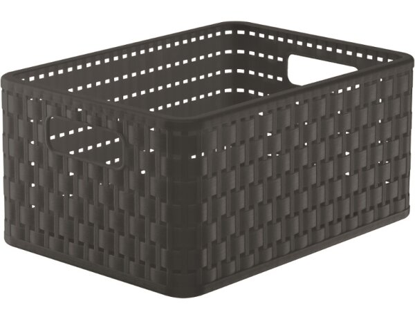 ROTHO Korb COUNTRY A5+ anthr. 11L, 32,8x23,8x16cm