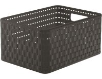 ROTHO Korb COUNTRY A5+ anthr. 11L, 32,8x23,8x16cm