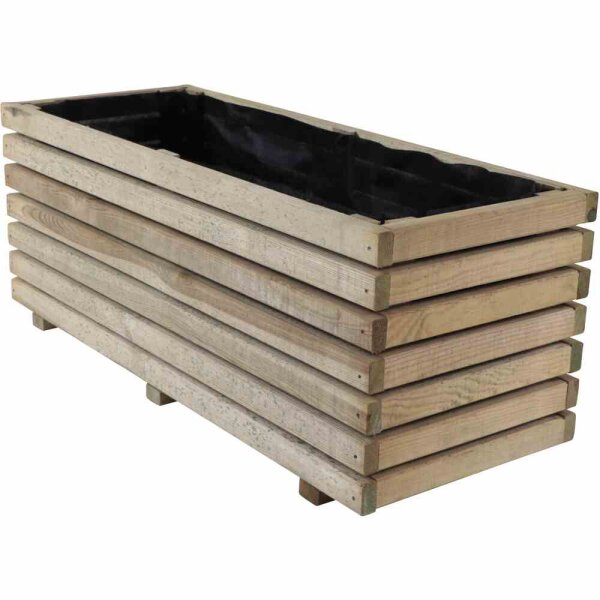 SIENA GARDEN Pflanzkasten Ella 100 Holz, 100 x 40 x 40 cm