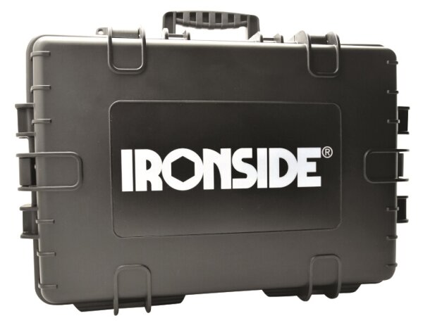 IRONSIDE Werkzeugkoffer Profi mit Telesk.Griff 61x43x26,5cm