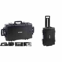 IRONSIDE Werkzeugkoffer Profi mit Telesk.Griff 61x43x26,5cm