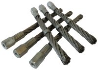 TEXAS 90061097 6 Stück Ersatzbürsten Metall...