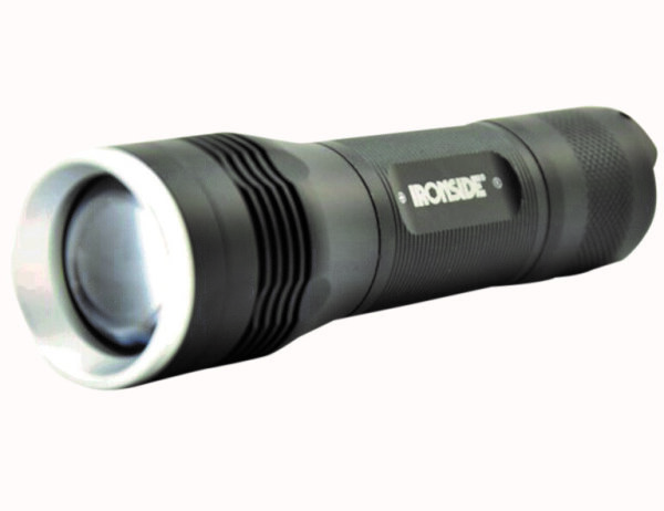IRONSIDE Taschenlampe 500lm inkl. Batterien, 170m