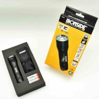 IRONSIDE Taschenlampe 500lm inkl. Batterien, 170m