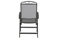 SIENA GARDEN Elda Klappsesessel anthra Streckmetall, anthrazit