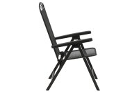 SIENA GARDEN Elda Klappsesessel anthra Streckmetall, anthrazit