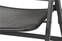 SIENA GARDEN Elda Klappsesessel anthra Streckmetall, anthrazit
