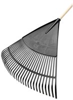 SIENA GARDEN Landschaftsbesen 76cm KS 30 Zinken, ohne Stiel