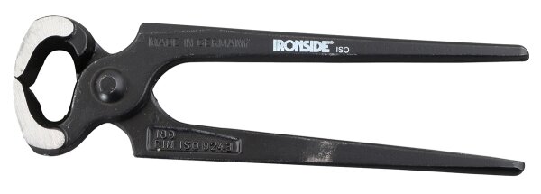 IRONSIDE Kneifzange 180mm schwarz lackiert