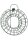 SIENA GARDEN Meisenknödelring Classic 25 cm, Metall, grün