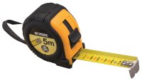 IRONSIDE Rollbandmaß mit Stop 5 m 25mm Band, gummiert