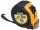 IRONSIDE Rollbandmaß mit Stop 5 m 25mm Band, gummiert