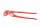 IRONSIDE Wasserpumpenzange 250 mm rot lackiert