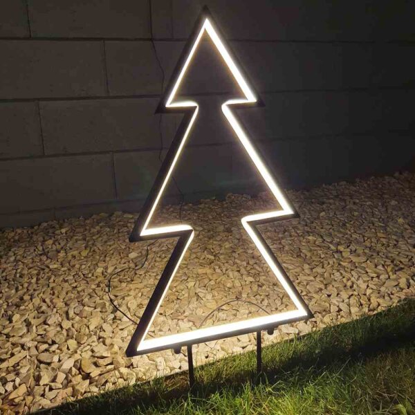 FHS LED-Tanne Lichtband 153er warmweiß 25 x 2 x 40 cm, IP44