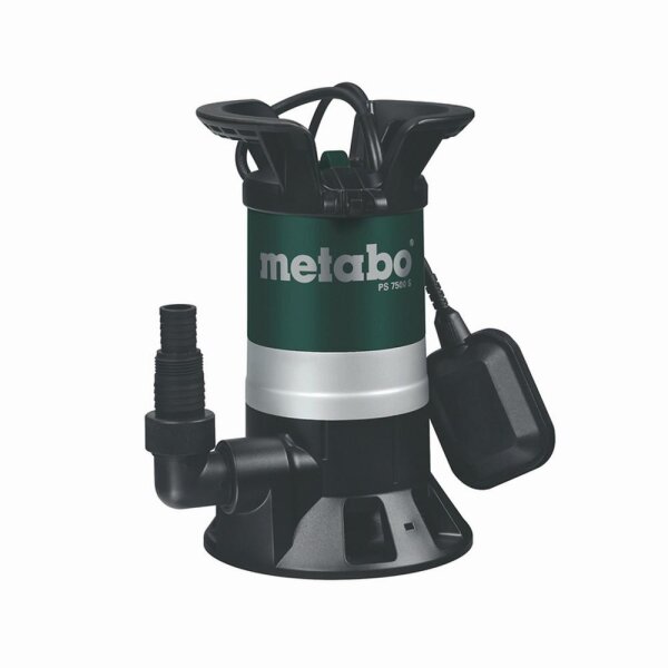 METABO Schmutzwasserpumpe PS7500S, Mehrfarbig, 450W, 230Volt, 50Hz