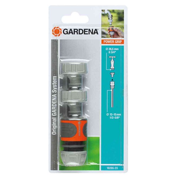 GARDENA Anschluss-Satz SB-Karte Inhalt: 2 x 18201, 1 x 18215