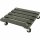 SIENA GARDEN Pflanzenroller WPC, 30 x 30 cm, anthrazit Tragkraft: 60 kg