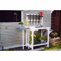 SIENA GARDEN Kleinrechen ClassicLine mit 4 Zinken Edelstahl mit Holzgriff