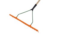 SIENA GARDEN KS-Gartenrechen 16 Zinken einseitig,64cm,mit Kante