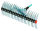 GARDENA Combi-System Schneidrechen, 35 cm breit