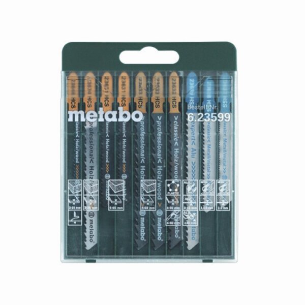 METABO Stichsägeblattsortiment Promotion 10-teilig
