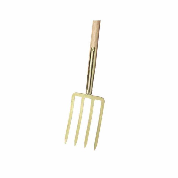 IDEAL IDEAL-Spatengabel mit Bajonettzinken, schwer, 85 cm Eschen-T-Stiel