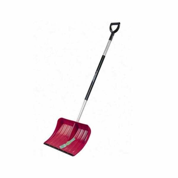 FREUND VICTORIA Kunststoff-Schneeschieber 53cm LeiseSohle+Alustiel mit D-Griff