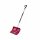 FREUND VICTORIA Kunststoff-Schneeschieber 53cm LeiseSohle+Alustiel mit D-Griff