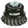 IRONSIDE 243007 Topfbürste100mm M14 0,5mm gezopft, f.Winkelschl.
