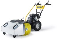 TEXAS Kehrmaschine Benzin Schneeräumer Schneefräse Laubsammler Combi 800TG 5in1
